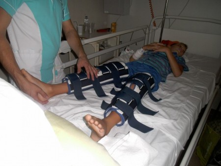 al een beetje voeten opheffen